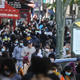 People walking near the Chateau d’Eau metro station on May 15, 2020 in Paris, France. A new study estimates that less than 5 percent of the country has contracted the coronavirus that causes covid-19.